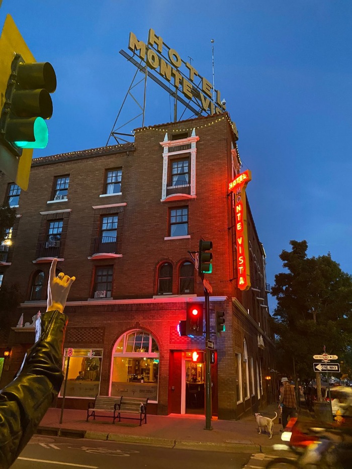 The Hotel Monte Vista in downtown Flagstaff