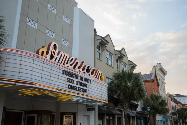 Charleston's historic Holy City architecture at dusk