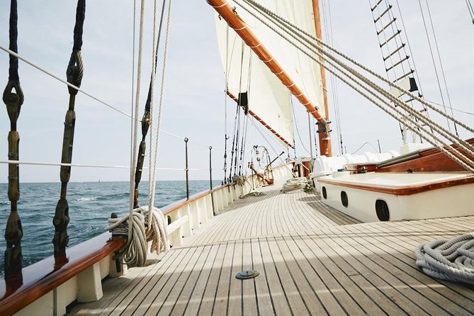 Sailing on Historic Schooner When And If in Salem, MA