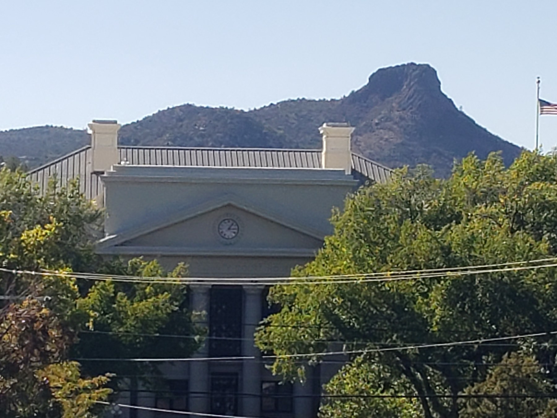 The Yavapai County Courthouse in downtown Prescott